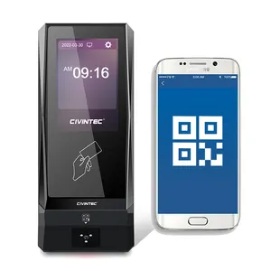Outdoor Cloud 4G WiFi 1D 2D QR Code Barcode Reader Door Access Control System with HID iClass card reader for Turnstile