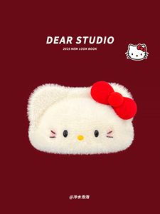 Chapéu de Beret de Gato Fofo e Peludo em PU para Mulheres, Uso Diário, Chapéu de Outono e Inverno - Product Image 6