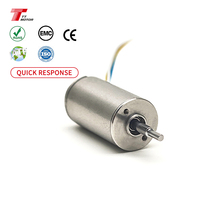 Moteur micro sans balais DC 6V 12V 8mm à aimant permanent haute vitesse sans noyau pour mini drone UAV CE ROHS