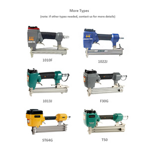 ST64Gエアホッチキス釘打機ガン耐久性空気圧エア釘打機ホッチキスガン木工自動エアホッチキス - Product Image 3