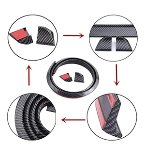 Perfil de PVC de Alta Resistencia con Núcleo de Acero, Protector Flexible en Forma de U para Cajas de Herramientas Industriales y Bancos de Trabajo - Product Image 4