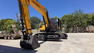 Excavatrice lourde Hyundai 220LC-9S d'occasion de 20 à 22 tonnes sur chenilles avec moteur Daewoo à noyau du fabricant d'origine - Product Image 5