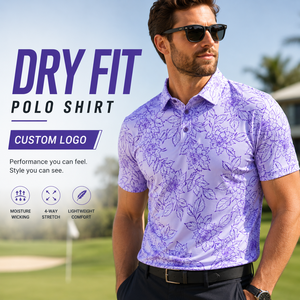 Polo Dry Fit, T-shirt personnalisé avec logo, Polo de golf sur mesure, Fabricant OEM ODM - Product Image 1