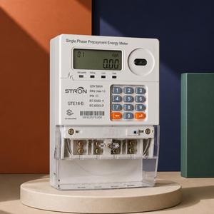 <span class=keywords><strong>Compteur</strong></span> d'énergie électrique prépayé avec clavier <span class=keywords><strong>et</strong></span> écran LCD pour usage résidentiel <span class=keywords><strong>et</strong></span> commercial - Product Image 1
