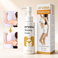 Crème raffermissante et liftante au gingembre OTVENA pour le ventre, les bras, les jambes - Élimination de la cellulite et brûlage des graisses
