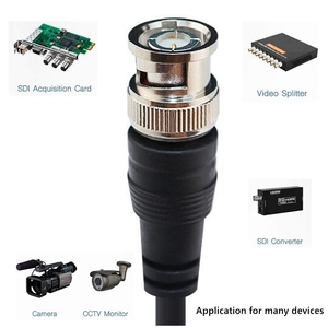 BNC Male to BNC Male <strong>Cable</strong> 3G <strong>SDI</strong> RG59 75 Ohm Coaxial <strong>Cable</strong> Video CCTV <strong>Camera</strong> Monitor Extension BNC <strong>Cable</strong> - Product Image 6