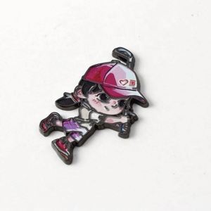 Custom Wholesale Iron Carabiner Keychain Hard Enamel Cartoon Animal Shaped Keyholder with Offset or UV Printing - Product Image 2