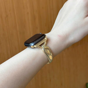 <span class=keywords><strong>Correa</strong></span> de Reloj Metálica Win-Win para <span class=keywords><strong>Apple</strong></span> <span class=keywords><strong>Watch</strong></span> 11 10, Brazalete de Cadena para <span class=keywords><strong>Mujer</strong></span>, <span class=keywords><strong>Correa</strong></span> de Lujo para iWatch - Product Image 3