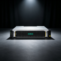 Système de stockage en rack avec support multi-protocoles FC, iSCSI, SAS, châssis 2U, contrôleur à échange à chaud