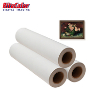 Rouleau de toile polyester imprimable à l'éco-solvant pour impression jet d'encre grand format