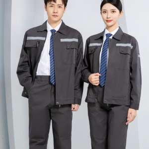 Stock rapide hommes femmes travailleur uniforme à manches longues réflecteur étanche sécurité mode pour usine logistique Garage <span class=keywords><strong>tenue</strong></span> - Product Image 5