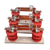 YONGCELE HGW9-10 Interrupteur isolant haute tension extérieur 200A-630A, sectionneur en porcelaine/caoutchouc silicone pour ligne aérienne 10kV