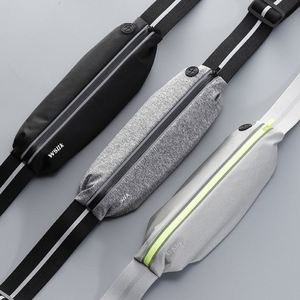 Riñonera Deportiva Ajustable, Bolsa para Teléfono para Correr, Unisex, Equipo para Exteriores, Impermeable, Diseño Reflectante Invisible de Nailon - Product Image 4