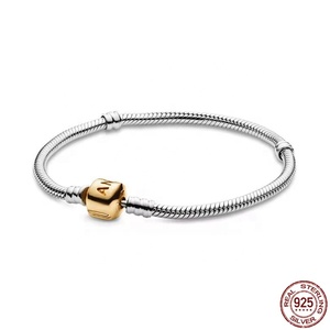 Nueva Pulsera <span class=keywords><strong>de</strong></span> Plata <span class=keywords><strong>de</strong></span> Ley 925 <span class=keywords><strong>de</strong></span> Alta Calidad con Diseño Clásico <span class=keywords><strong>de</strong></span> Espina <span class=keywords><strong>de</strong></span> Serpiente, Compatible con Abalorios Originales <span class=keywords><strong>Pandora</strong></span>, Regalos <span class=keywords><strong>de</strong></span> Aniversario DIY - Product Image 3