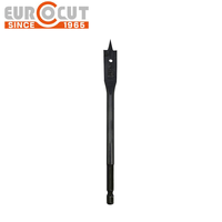 Foret à pointe hexagonale noire EUROCUT professionnel pour la menuiserie et la charpenterie