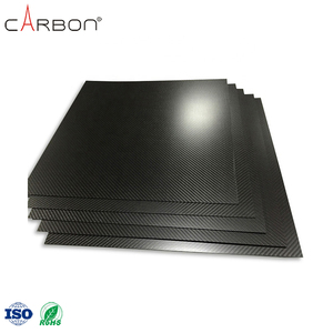 Venta caliente OEM 3K sarga mate brillante pura fibra de carbono láminas, placas, - Product Image 3
