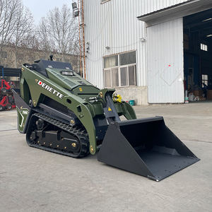 Derette V1000 Mini Skid Steer caricatori Diesel Stand on Track Loader con attacchi Skidsteer - Product Image 2