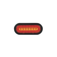 Nouvelle lampe arrière LED ovale personnalisée de 6 pouces pour camion et remorque KW8055, feu stop et clignotant, étanche IP67, homologuée SAE DOT