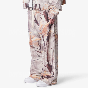Custom Factory Cotton Sun Faded Straight Leg <strong>Jogging</strong> Tactical Skate <strong>Camouflage</strong> Pant Men Sweatpants Camo Pants - Product Image 5