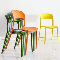 זול מחיר חיצוני מסעדת אוכל חדר ריהוט PP Sedie Sillas מודרני Stackable פלסטיק כיסאות