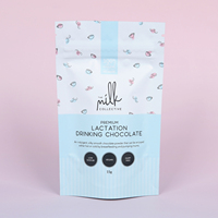 Sachets personnalisés à fond plat pour emballage alimentaire, sacs refermables en plastique pour chocolat et sel, sachets en aluminium à fond plat