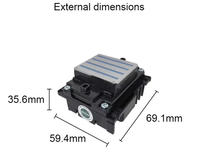 Cabezal de Impresión I3200 U1 100% Original al por Mayor, Cabezal de Impresión UV I3200 para Impresora Plotter Epson I 3200 UV DTF