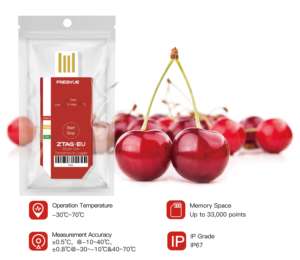 Registrador de Temperatura de Uso Único para Alimentos e Produtos Farmacêuticos ZTAG-EU, Exportação USB Fácil, Monitoramento de Alta Precisão - Product Image 6