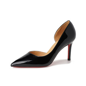Zapatos de Tacón Alto para Mujer, Modelo 8001G, Punta en Pico, Tacón de Aguja, Charol, Suela Roja, Formales - Product Image 5