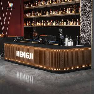 Mostrador de Café Personalizado Directo de Fábrica, Mostrador para Tienda de Té con Leche, Barra de Café, Muebles de Diseño Moderno, Diseño Interior de Cafetería - Product Image 4