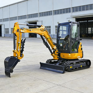 Ücretsiz Kargo Mini Ekskavatör Euro5 Epa Motorlu Scavatore 1.2ton 1.8ton 3.5 Ton Kazıcı Tarım Ekskavatörü Fabrika Fiyatı - Product Image 1