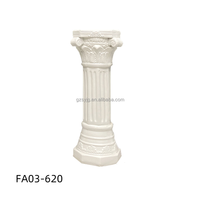 Colonne romaine artificielle moderne, clôture de jardin, pilier en pierre, décoration de sculpture pour mariage en plein air, cour, balcon