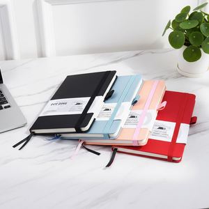 A4 <b>A5</b> Custom Wholesale Handmade Leather Journals Customized Printing Leather <b>Notebooks</b> with Inner Pocket - Product Image 2