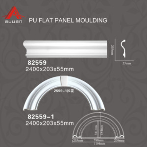 2022 Phong Cách Châu Âu Trọng Lượng Nhẹ Ghế Dado Trang Trí Polystyrene Trần <span class=keywords><strong>Cornice</strong></span> Thiết Kế - Product Image 4