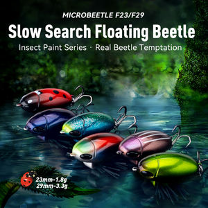 Nuevo Señuelo de Pesca Flotante Kingdom, Diseño de <span class=keywords><strong>Escarabajo</strong></span>, 1.8g 3.3g, Insecto Artificial, Cebo de Pesca Biónico, Señuelo de Superficie para Pesca de Monstruos - Product Image 2