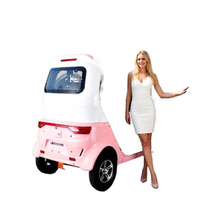 Leo Electric Car 4 Seats 101-200Km Range LED Headlight Fast <b>Charge</b> <b>3</b>-5H - Product Image 5