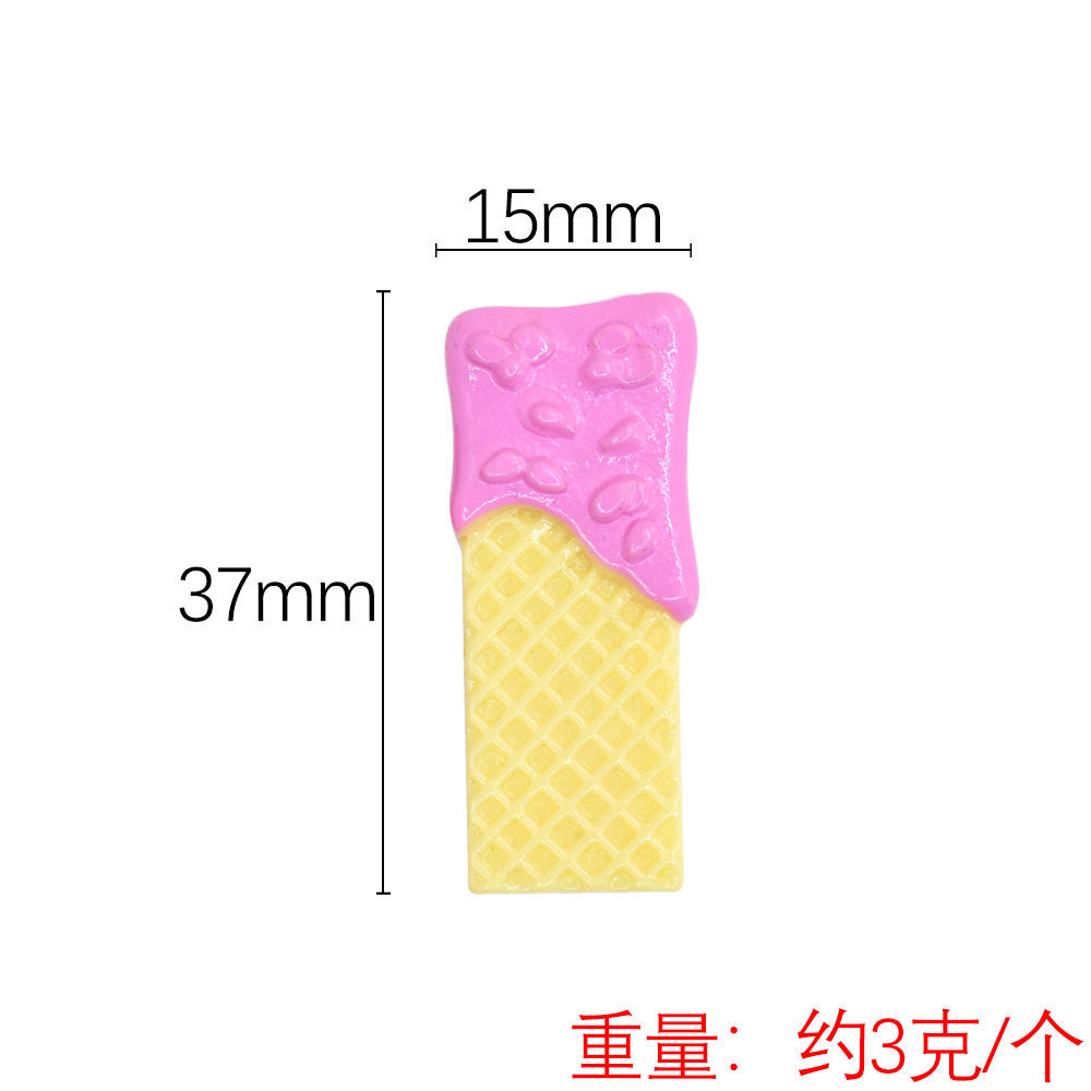 Biscuits gaufrés roses - voir plan coté.