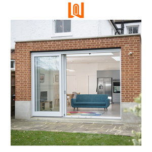 WANJIA <span class=keywords><strong>Puerta</strong></span> Corredera <span class=keywords><strong>Exterior</strong></span> de PVC de Diseño Moderno a Precio de Fábrica <span class=keywords><strong>Puerta</strong></span> Corredera de Patio de Vidrio de <span class=keywords><strong>Vinilo</strong></span> <span class=keywords><strong>para</strong></span> Apartamentos - Product Image 5