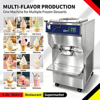 HN QDMECH Machine à Glace Dure Multifonctionnelle Haute Productivité pour Gelato, Sorbet, Yaourt Glacé et Granita
