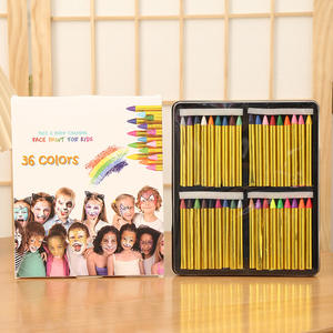 Детские пластиковые карандасы для рисования для лица, 16 видов цветов, Хеллоуин, боди-реквизит для макияжа - Product Image 4