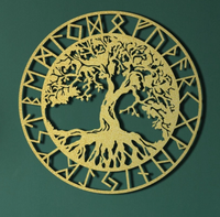 Miroir en arc 3D fait à la main décoration murale DIY auto-adhésif tête de cerf soleil arbre d'argent argent or métal artisanat soleil nature morte