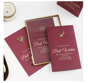 Estampado de metal <span class=keywords><strong>vintage</strong></span> personalizado, decoración de latón, tarjeta de <span class=keywords><strong>cumpleaños</strong></span> hecha a mano, Impresión de tarjetas de agradecimiento - Product Image 6