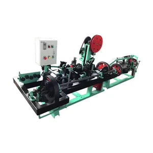 Machine de fabrication de fil barbelé/Machine de fabrication de fil barbelé automatique à vitesse rapide