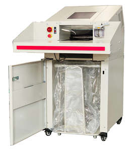 Trituradora de Papel, Tarjetas, CD, Grapas, Discos Flexibles y Discos Duros de Gran Capacidad Gator para Talleres de Reparación de Maquinaria - Product Image 1