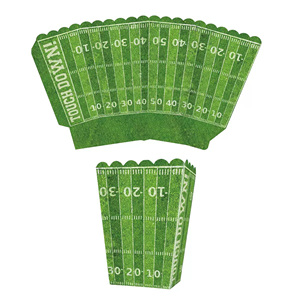 Plateau en carton thème football américain pour poulet frit et frites - Boîtes <span class=keywords><strong>de</strong></span> service alimentaire personnalisées pour fêtes <span class=keywords><strong>de</strong></span> match - Product Image 2