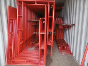 Chất lượng cao Robot Hàn mạ kẽm và sơn h loại giàn giáo cho xây dựng giàn giáo H khung - Product Image 6