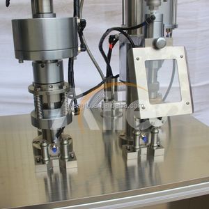 반자동 에어로졸 충전기 BOV 캔용 오일 액체 스테인리스 스틸 304/316 저소음 소형 화장품 장비 - Product Image 5