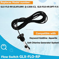 Capteur de débit compatible GLX-FLO-RP de remplacement pour système de générateur de chlore au sel Hayward AquaRite, capteur de cellule de sel pour piscine