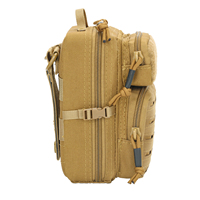 Pochette Tactique Molle Utilitaire Étanche Bandoulière EDC pour Outils et Téléphone avec Sangle d'Épaule Mini Sac Banane Médical IFAK