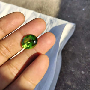 Peridoto Verde Natural de Primera Calidad, Gema Suelta con Corte Ovalado, Pulido, Certificado por IGI, Belleza de Lujo para la Elaboración de Joyas - Product Image 1