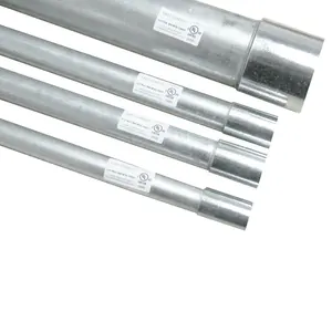 hot dip galvanized rgs conduit with coupling